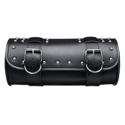 Handlebar Tool Bag,utility bag For Motorcycle Waterproof genuine orignal Leather Black