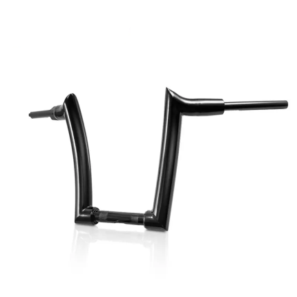 14 Inch Motorcycle Fat Handlebar 25MM Bagger Bars Handle Bar For Harley Softail Fat Boy Bob black