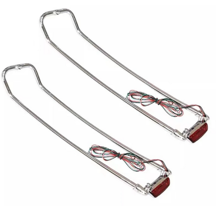 Saddlebag Bar Light Fit for Harley Crome