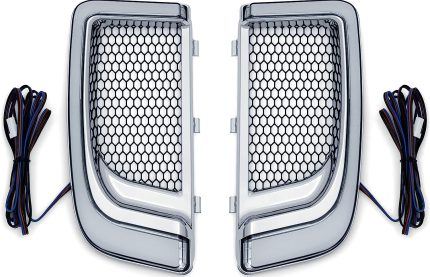 Lower Grille Tracer LED Turn Signal Lights for Harley Touring