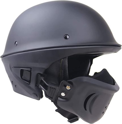 Rogue Solid Matte Black Helmet