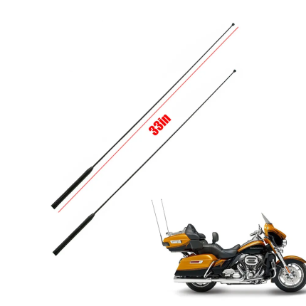 33 AM FM Short Wire Motorcycle Antenna Radio Antena
