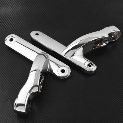 Motorcycle Fog Light Holder 4-1/2 Turn Signal Bracket Auxiliary Lighting For Harley