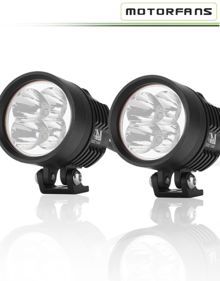 Motorfans L4X Standard 60W (Pair)6000K 6000LM Spot Beam Auxiliary Lamp