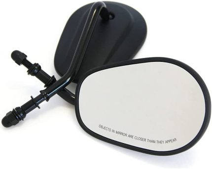8mm Motorcycle Teardrop Rear Rearview Side Mirrors