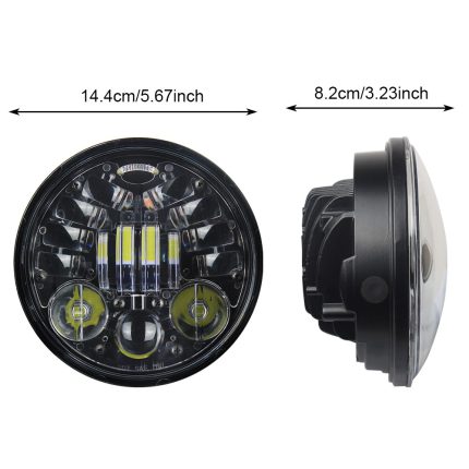Motorcycle 5.75 headlight for harley