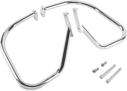 Saddlebag Guard Rail Crash Bar For Harley Softail Heritage and fatboy 2010-2017