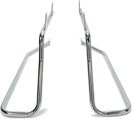 Heavy Duty Saddlebag Conversion Support Brackets & Hardware Compatible with Crossbones -002