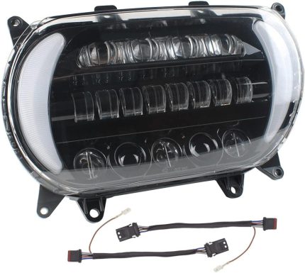 Shark attack light for road glide