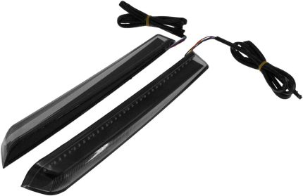 LED Extended Saddlebag Light with Smoke Lenses fit for Harley