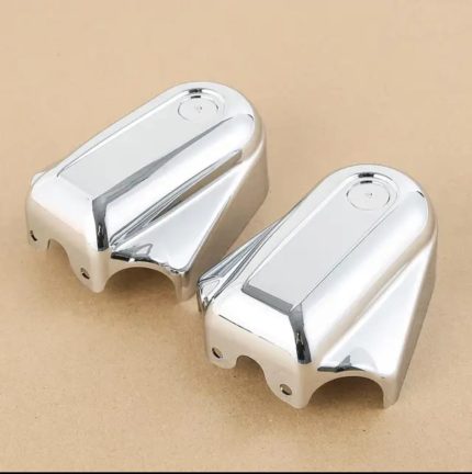 TCMT Chrome Bar Rear Axle Covers For Harley Davidson Softail