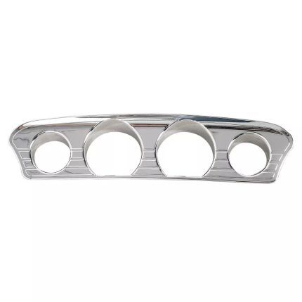 Chrome Switch Panel Dash Accent Cover For Harley