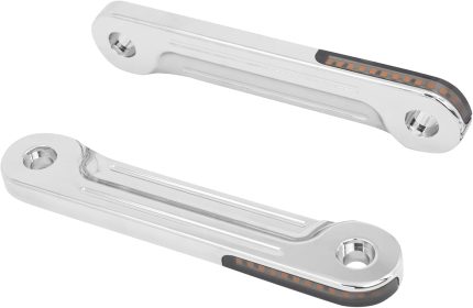 Flush Fork Turn Signals Brackets Shock absorber LED