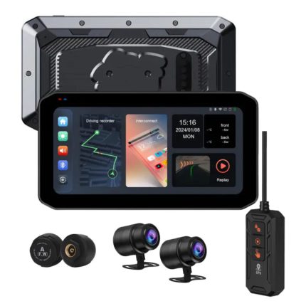 363 Portable Digital Motorcycle Dashboard GPS Navigation Display Screen