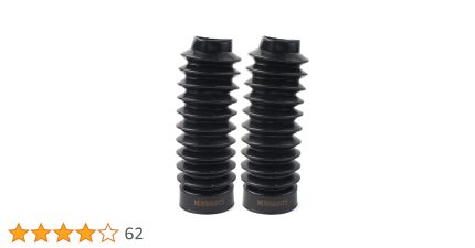 49mm Forks Guard Black Fork Shock Gaiters Gators Boots for Harley