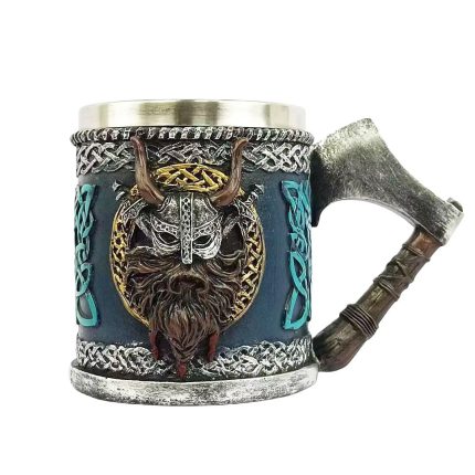 Viking Resin Beer Mug