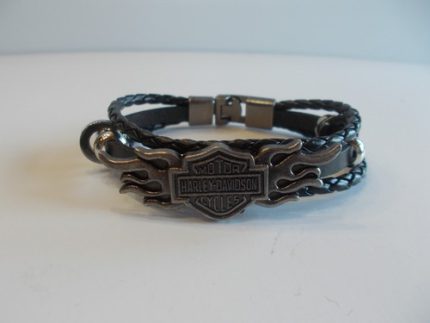 Harley Davidson Bracelet Genuine Leather