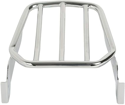 TCMT Conical Backrest Sissy Bar Luggage Rack for Harley Fat Boy FLSTF 2007-2017