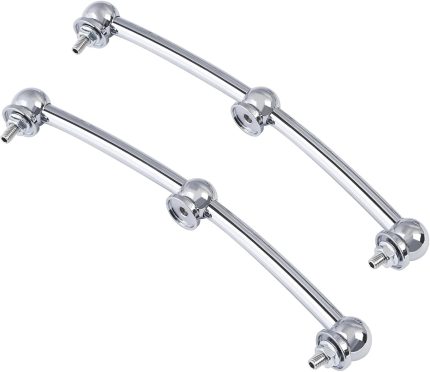 Chrome Front Fender Side Spear Trim Fit for Harley