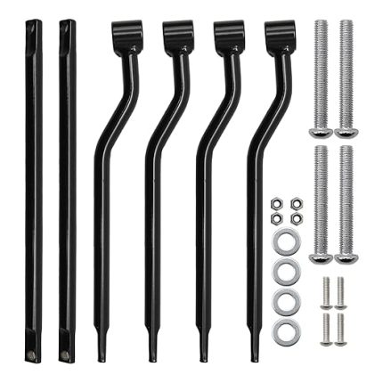 Motorcycle Saddlebags Side Support Bars Mounting Brackets Universal for Harley