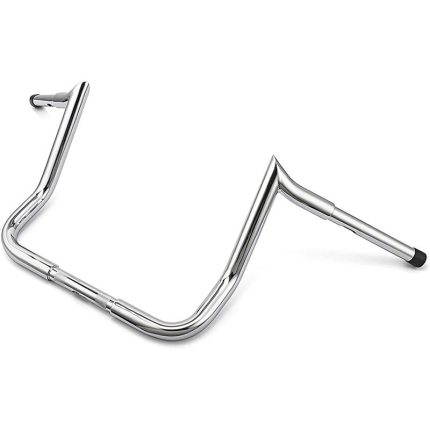 Chrome 12inch Weldless Style Bagger Bar Powder Coating Handlebar for Harley Touring