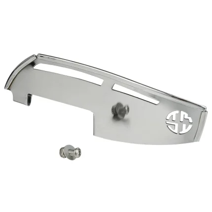 TCMT Driver Footboard Heel Guard Fit For Harley Touring 86-23 & Softail 86-17