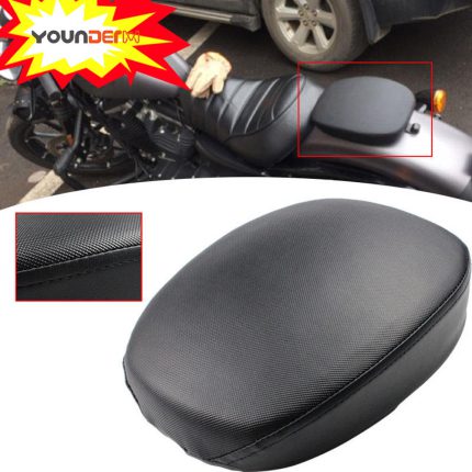 Rear Passenger Pillion Pad Seat for Harley Sportster XL 1200 883 72 48 2010-15
